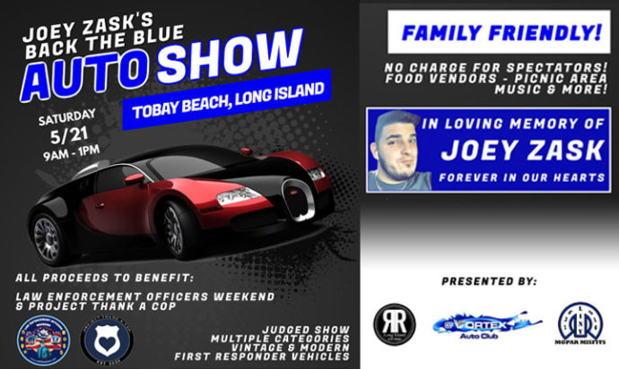 back the blue auto show